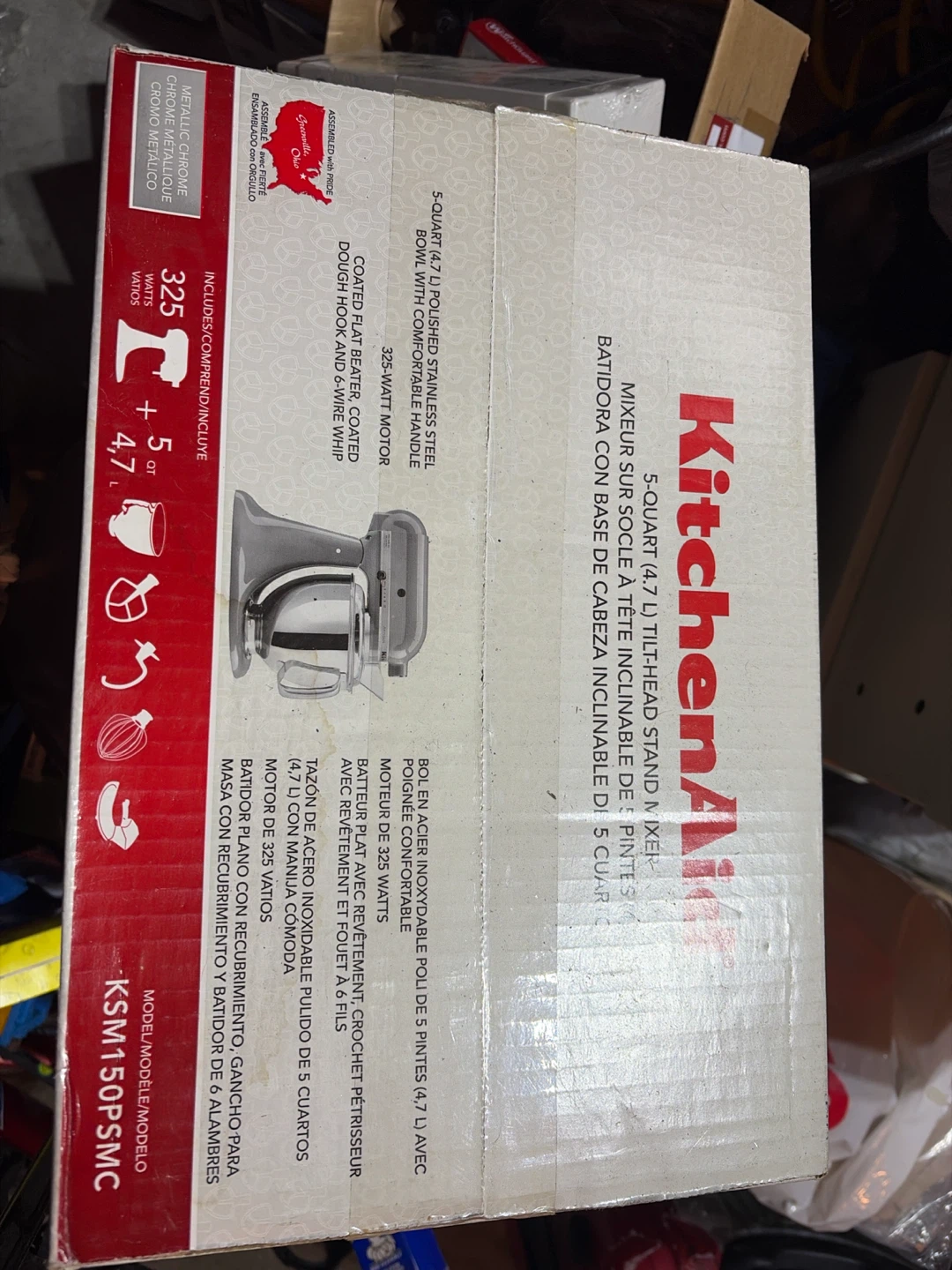 KitchenAid 5-Quart Tilt-Head Stand Mixer - photo 2