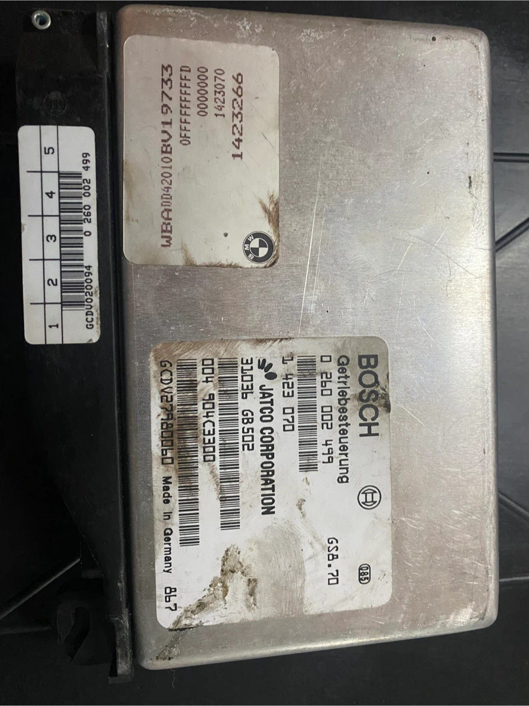 BMW Bosch Transmission & Siemens DME Control Modules