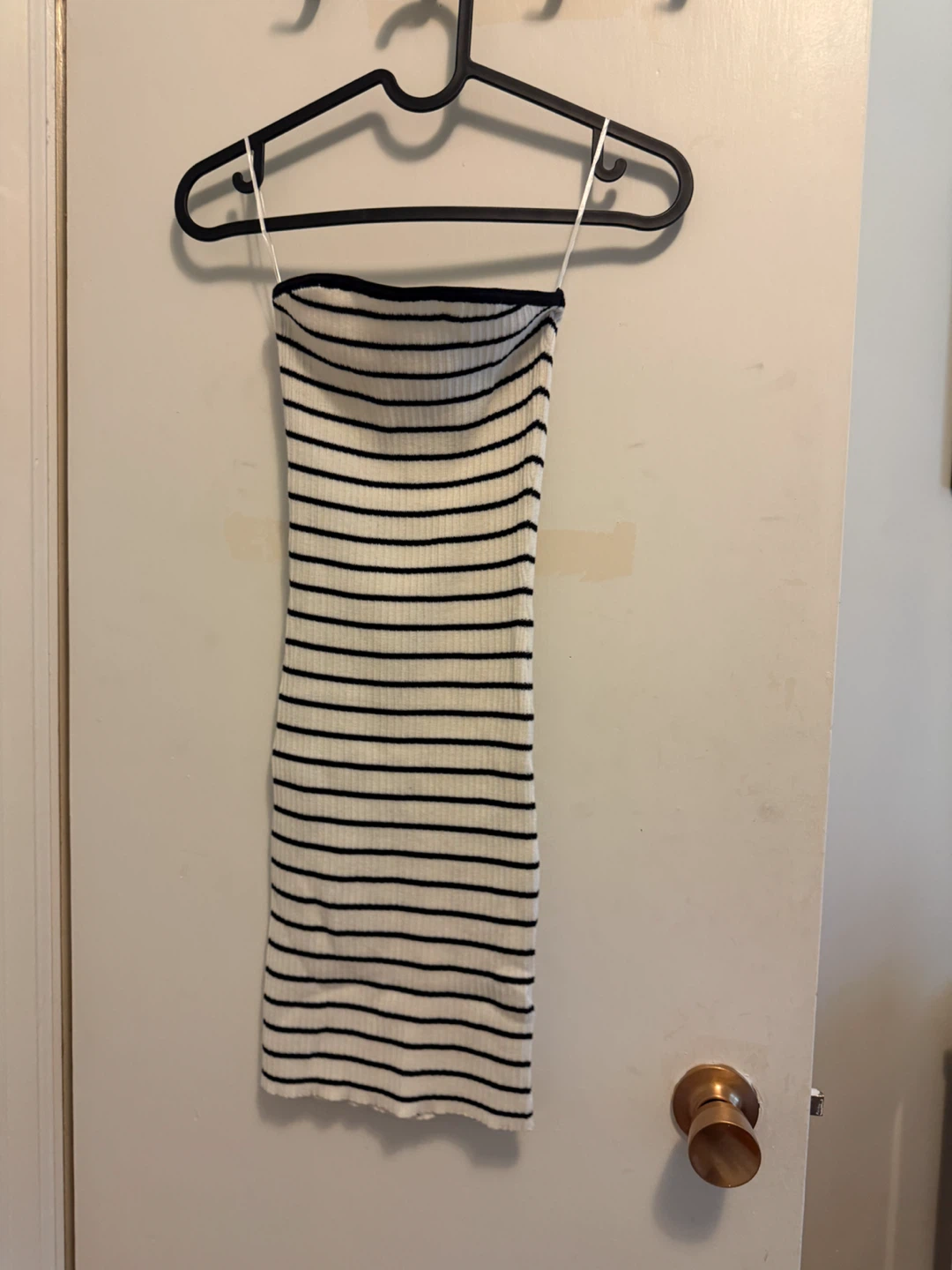 Stripey Tube Dress - XS