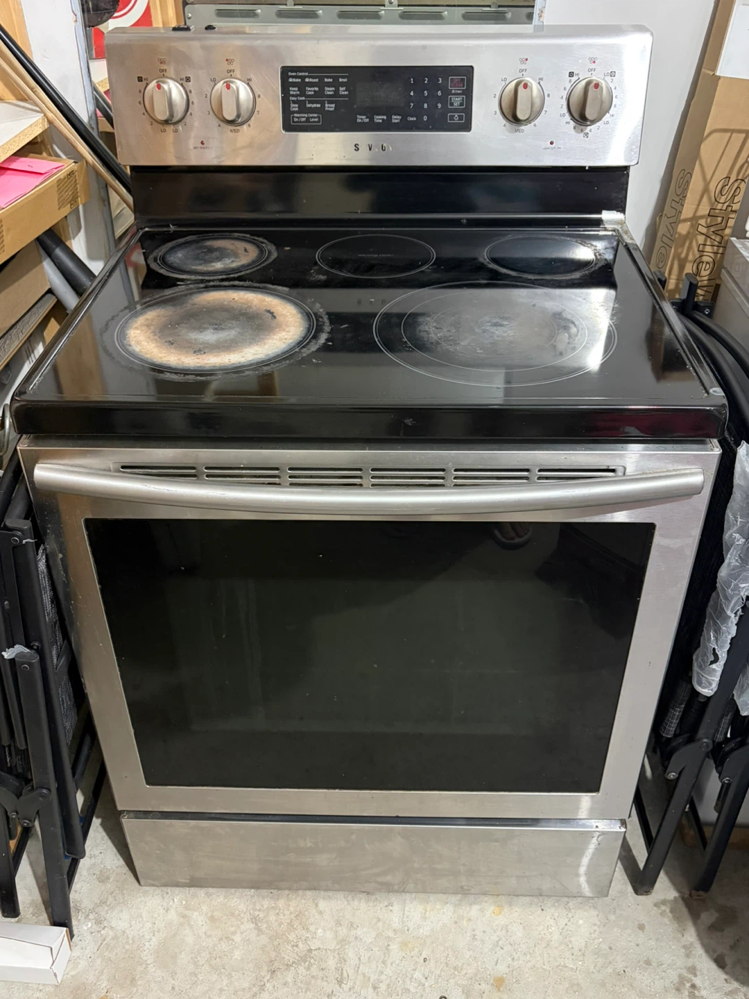Samsung Electric Stove with Oven