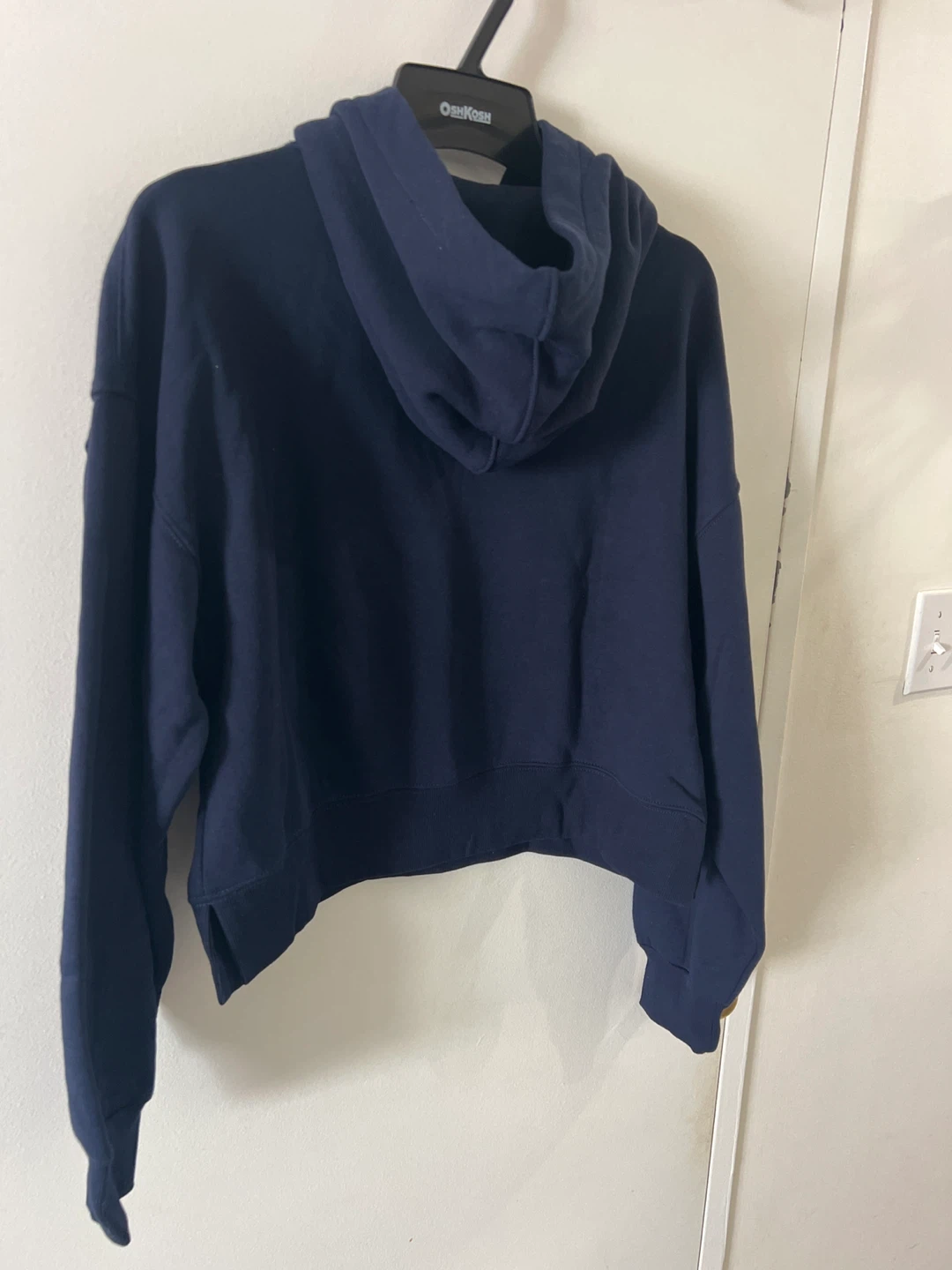Stradivarius Boxy Hoodie Navy Size Large - photo 2
