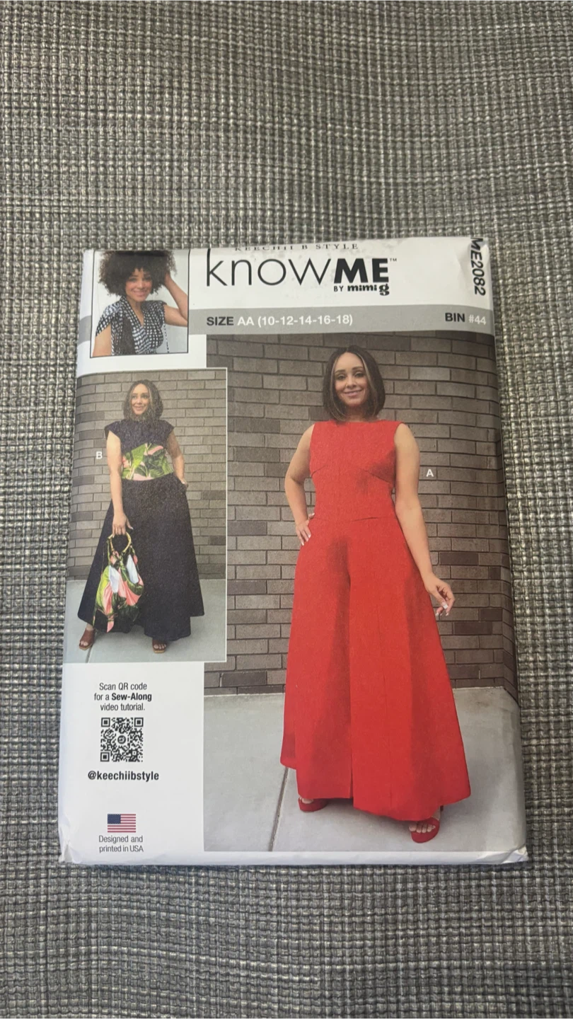 Jumpsuit Sewing Pattern - Size 10-18 UNCUT