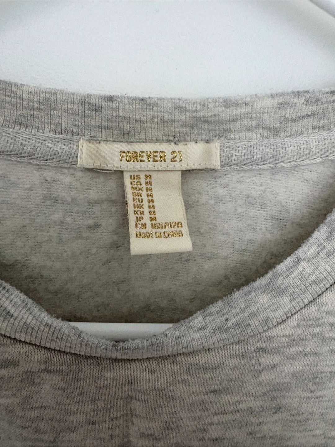 Forever 21 Grey Sweatshirt - photo 2