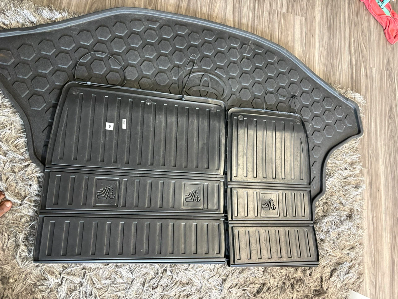 Toyota All Weather Floor Mats Cargo Liner Trunk - photo 3