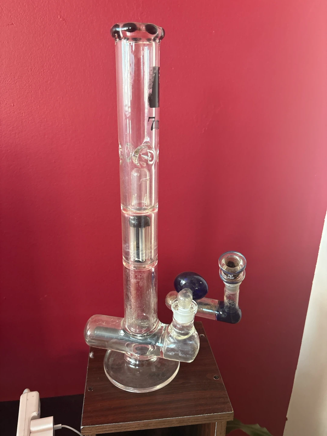 Glass Bong with Bob Marley Graphic - photo 2