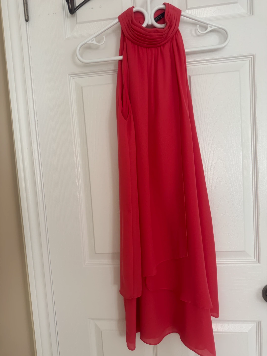 Women's Red Halter Dress - photo 2