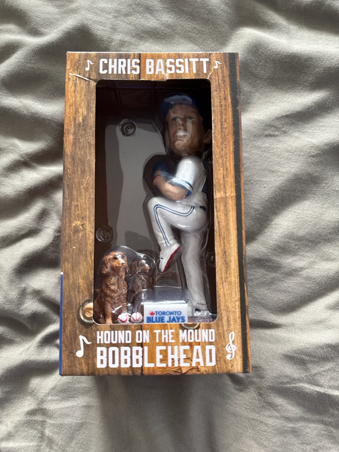 Toronto Blue Jays Chris Bassitt Hound on the Mound Bobblehead