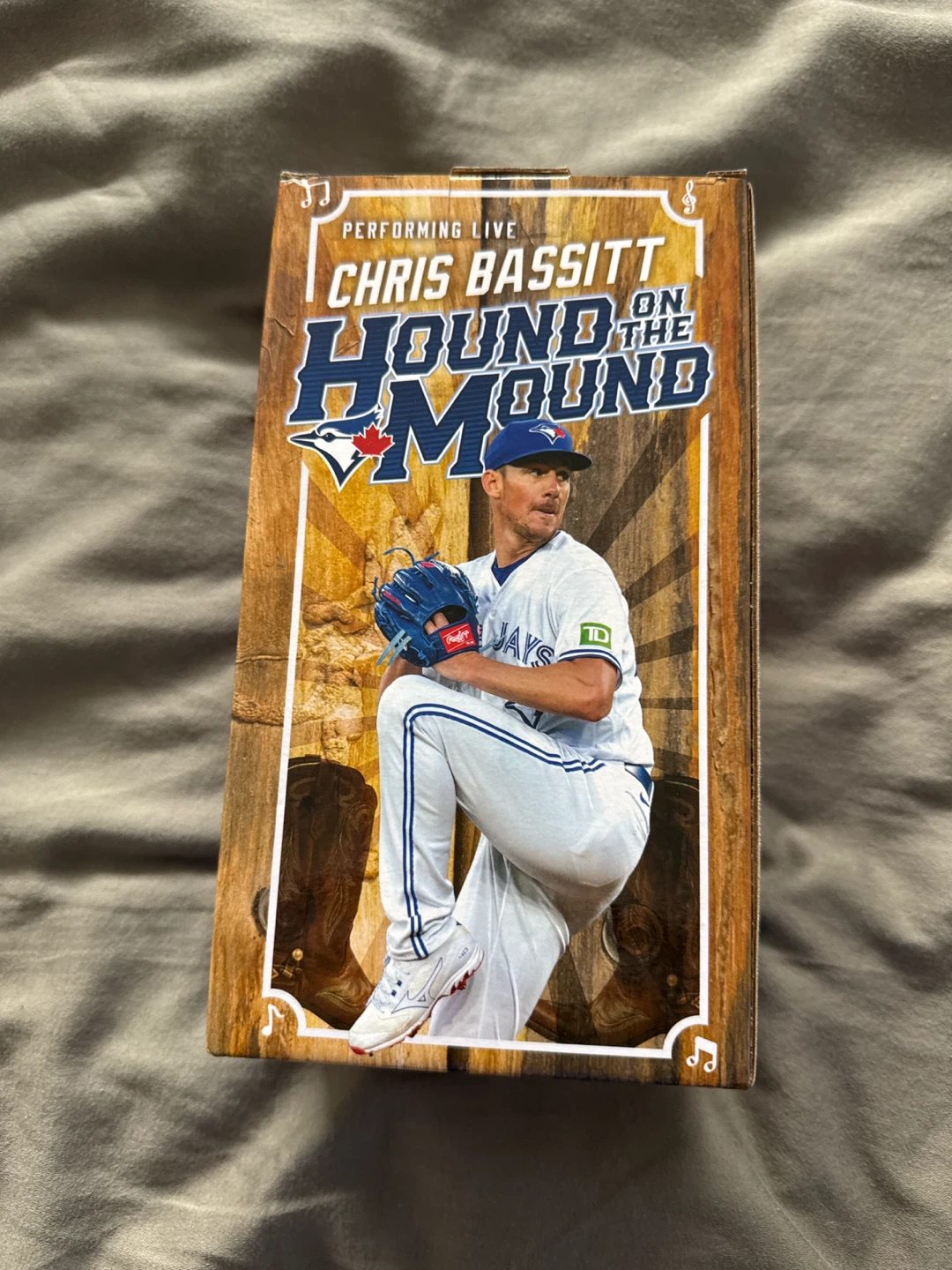 Toronto Blue Jays Chris Bassitt Hound on the Mound Bobblehead - photo 2