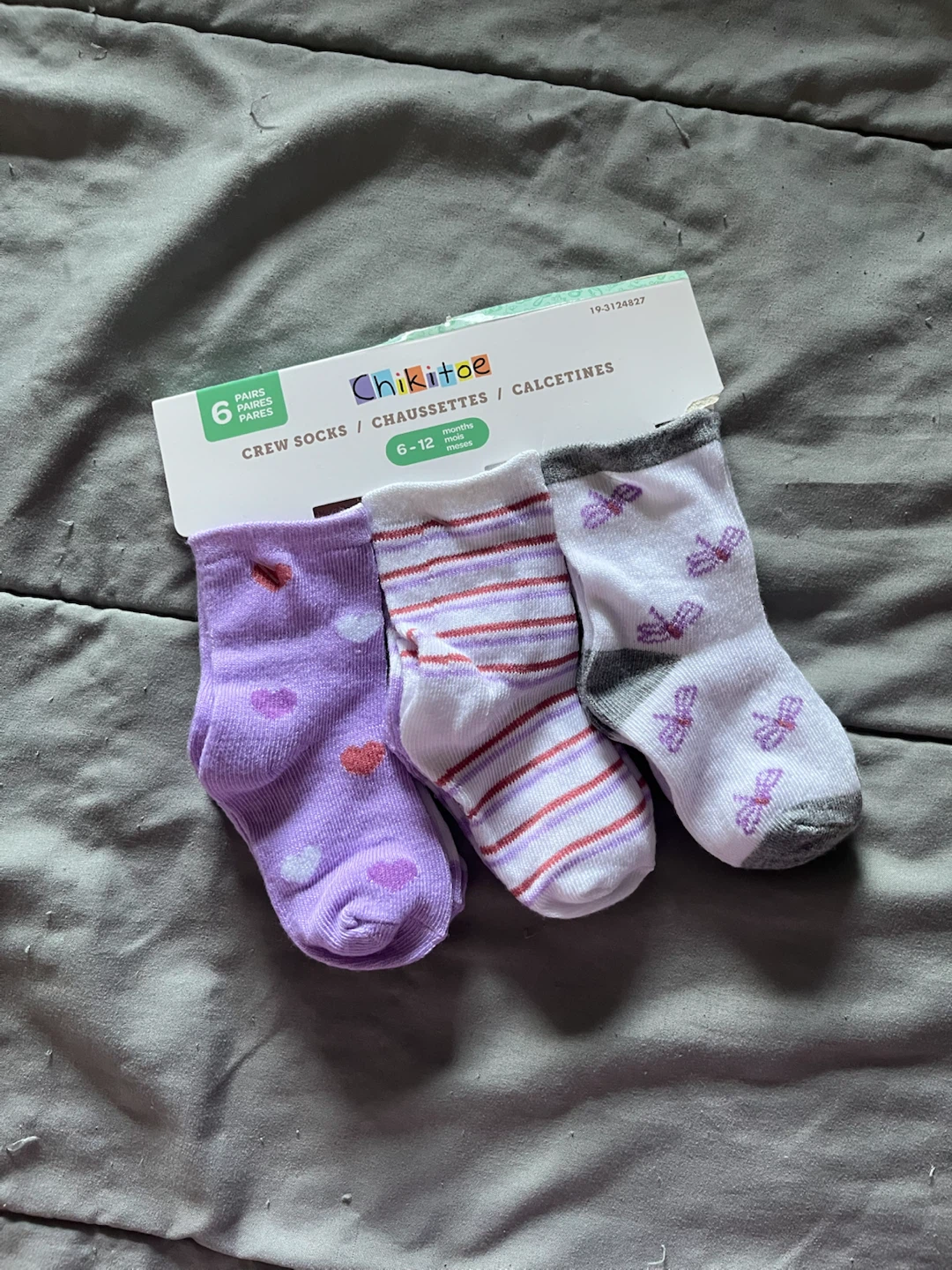 Chikitoe 6 Pairs Crew Socks