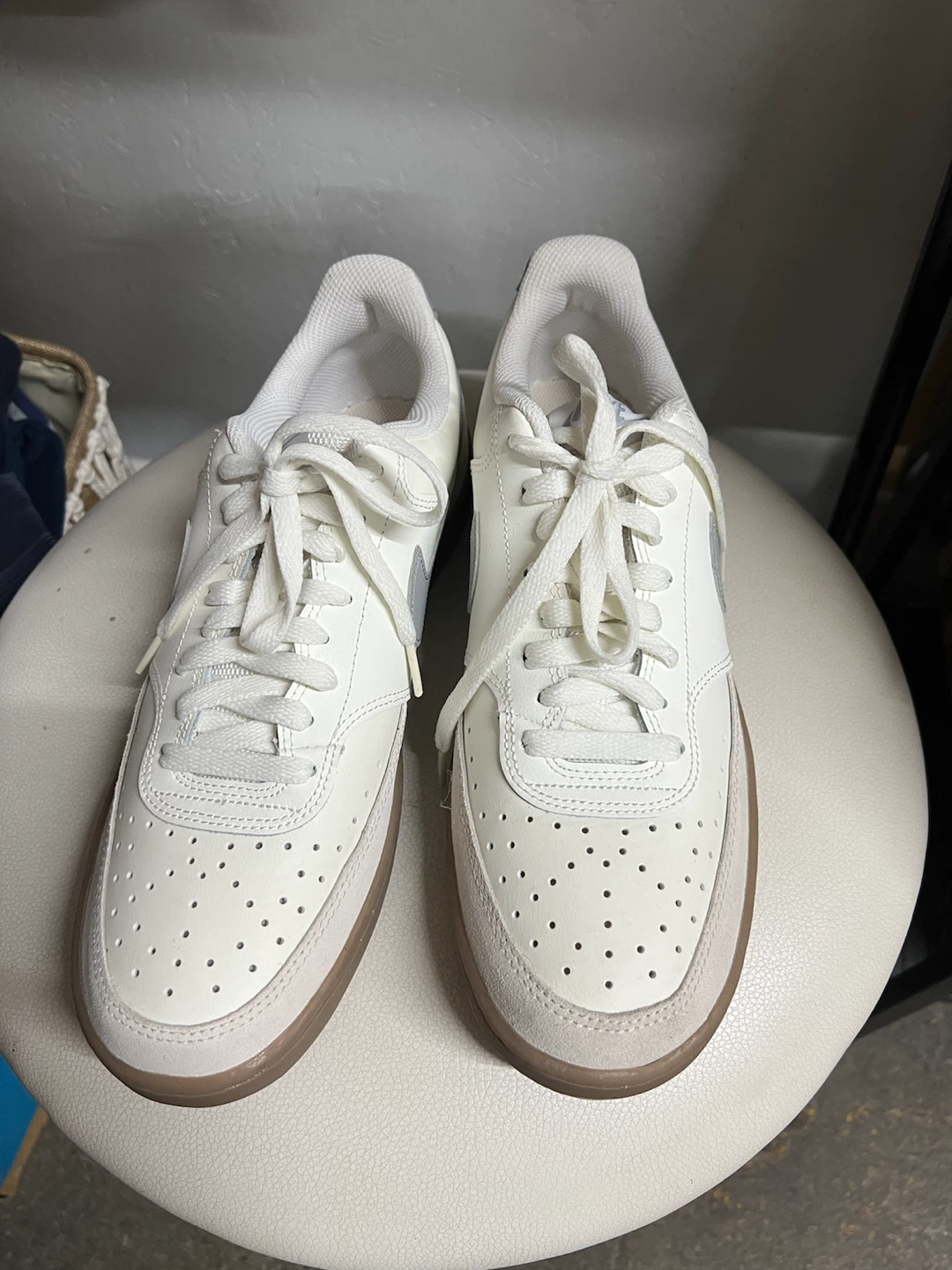 Nike Men's White & Grey Sneakers - photo 2