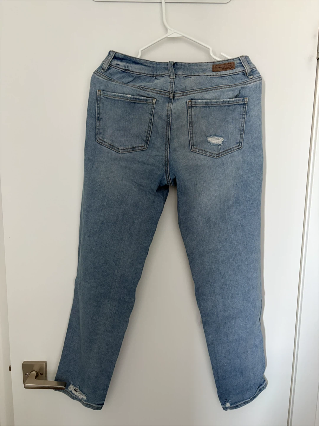 GARAGE Girlfriend Denim Ripped Jeans - photo 2