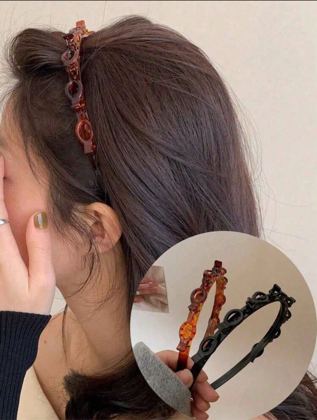 Hairband with Clips - photo 2