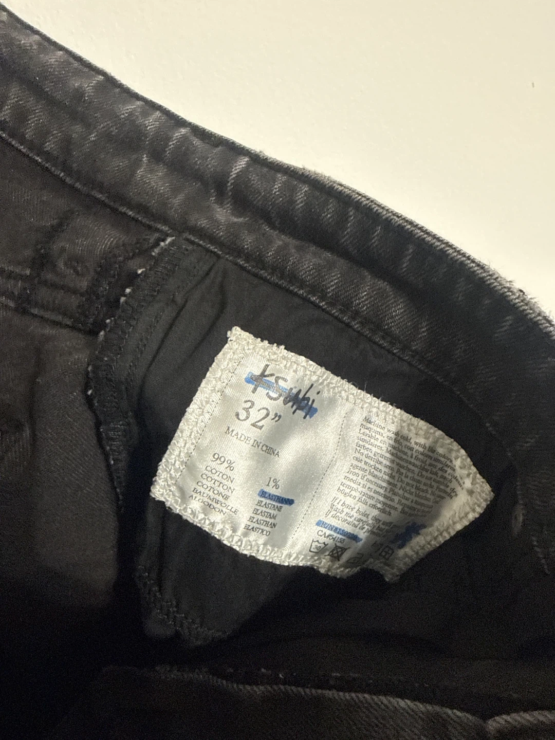 Ksubi Black Distressed Jeans Size 32 - photo 4