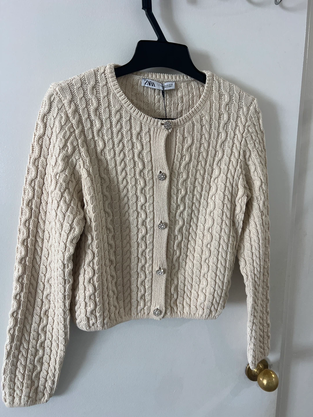 Zara Cable Knit Cardigan
