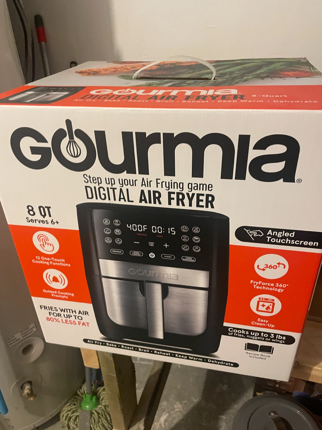 Gourmia 8-Quart Digital Air Fryer