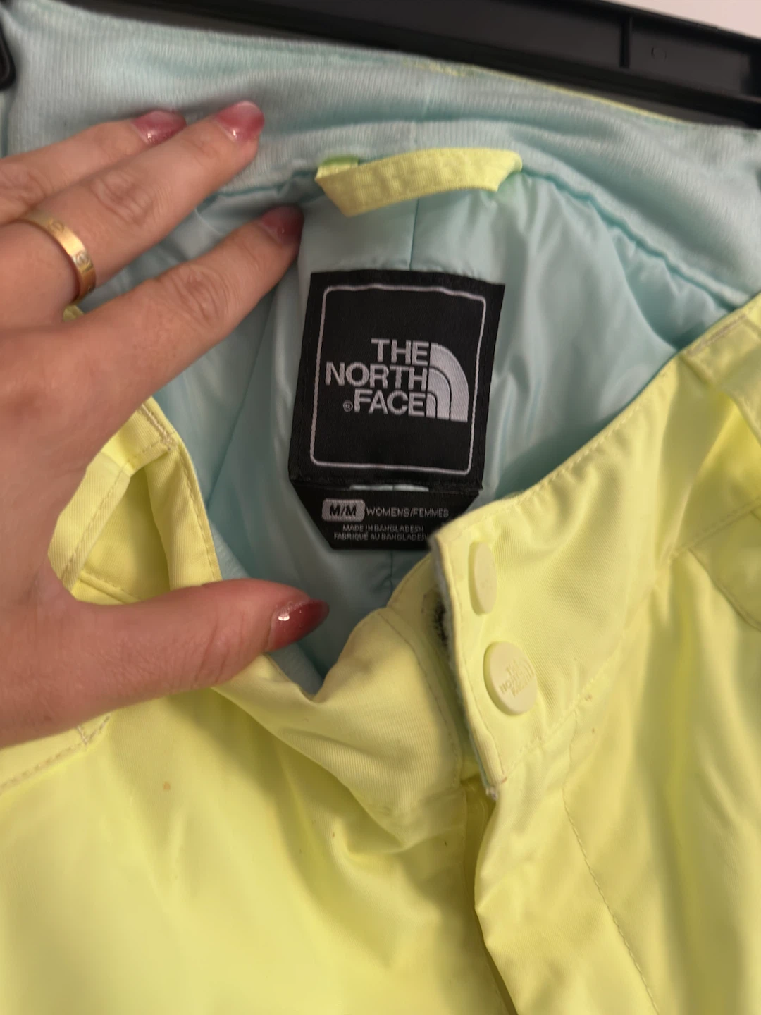 The North Face Women's Ski Pants - Neon Yellow - photo 3