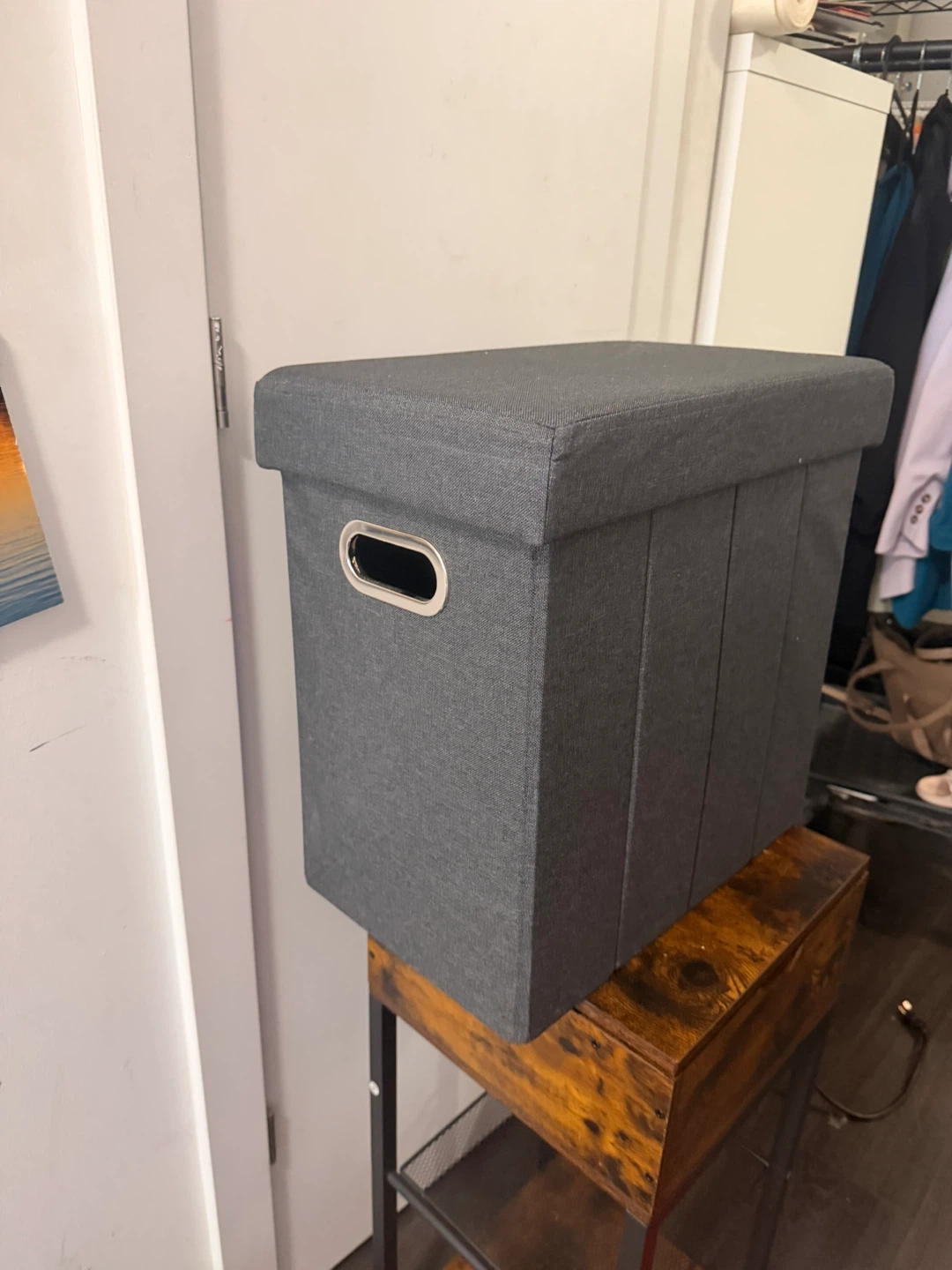 COSYLAND Tall Ottoman with Storage - photo 4
