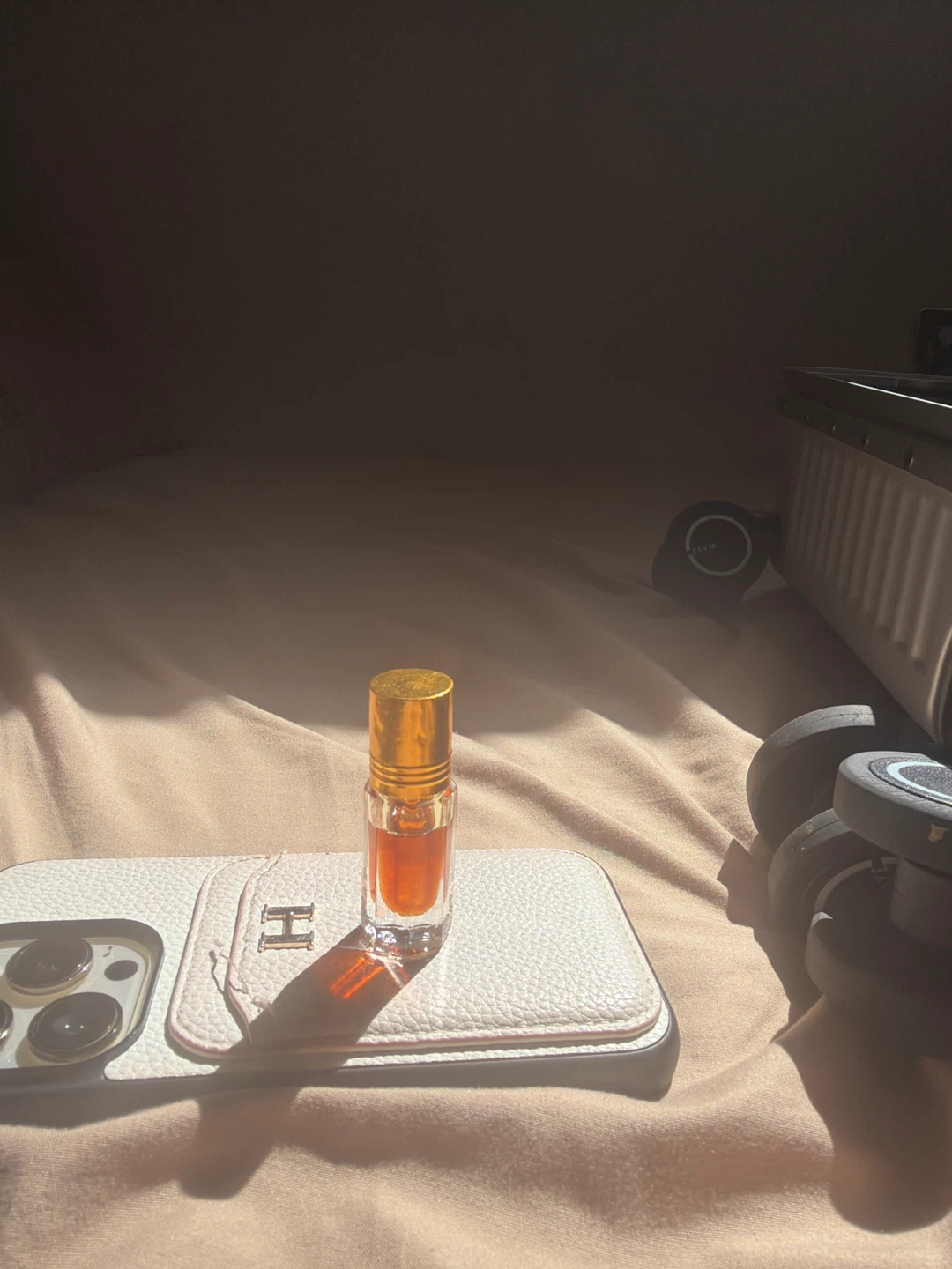 Small Amber Perfume Roller