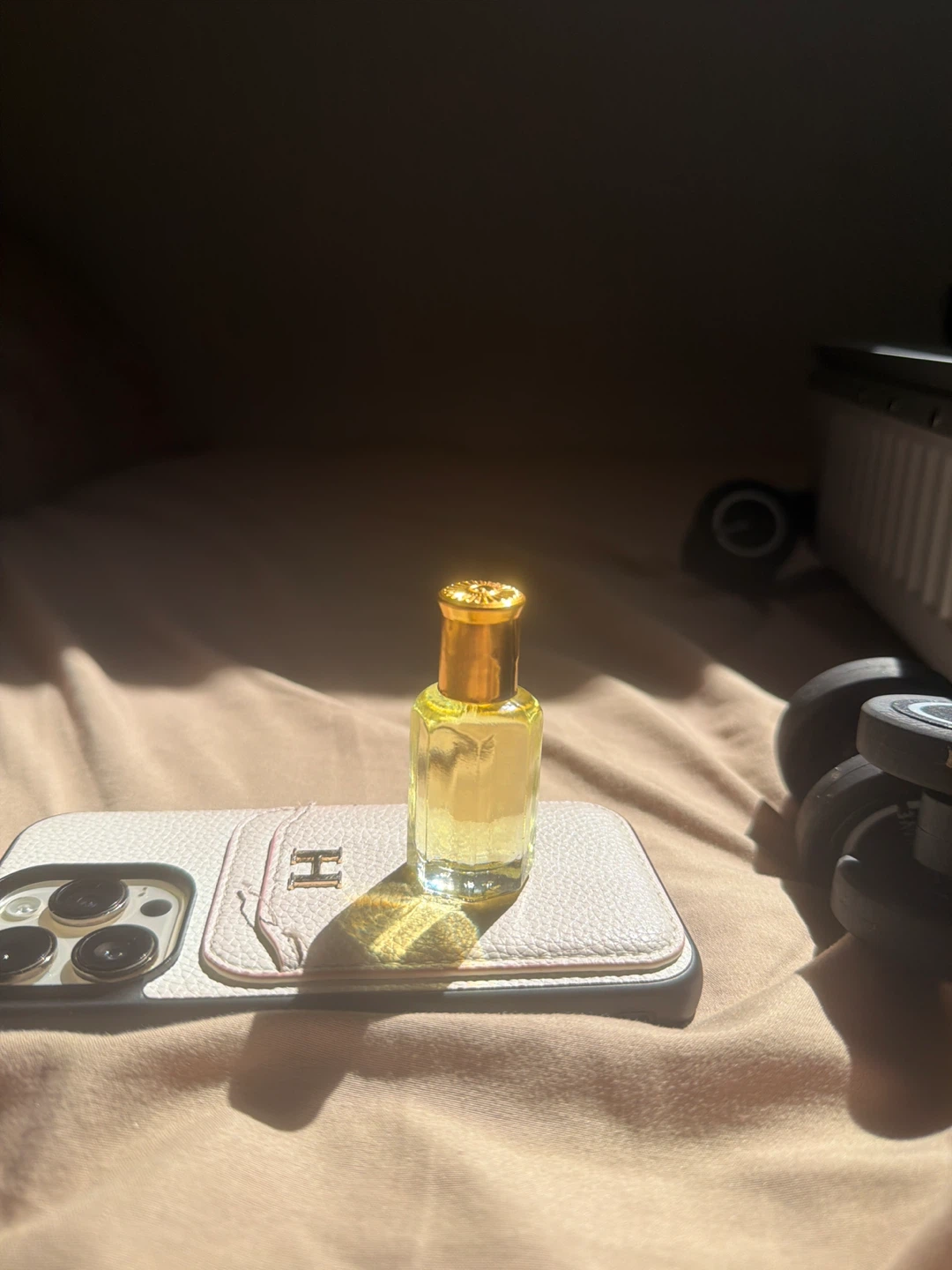 Small Glass Perfume Oil Bottle
