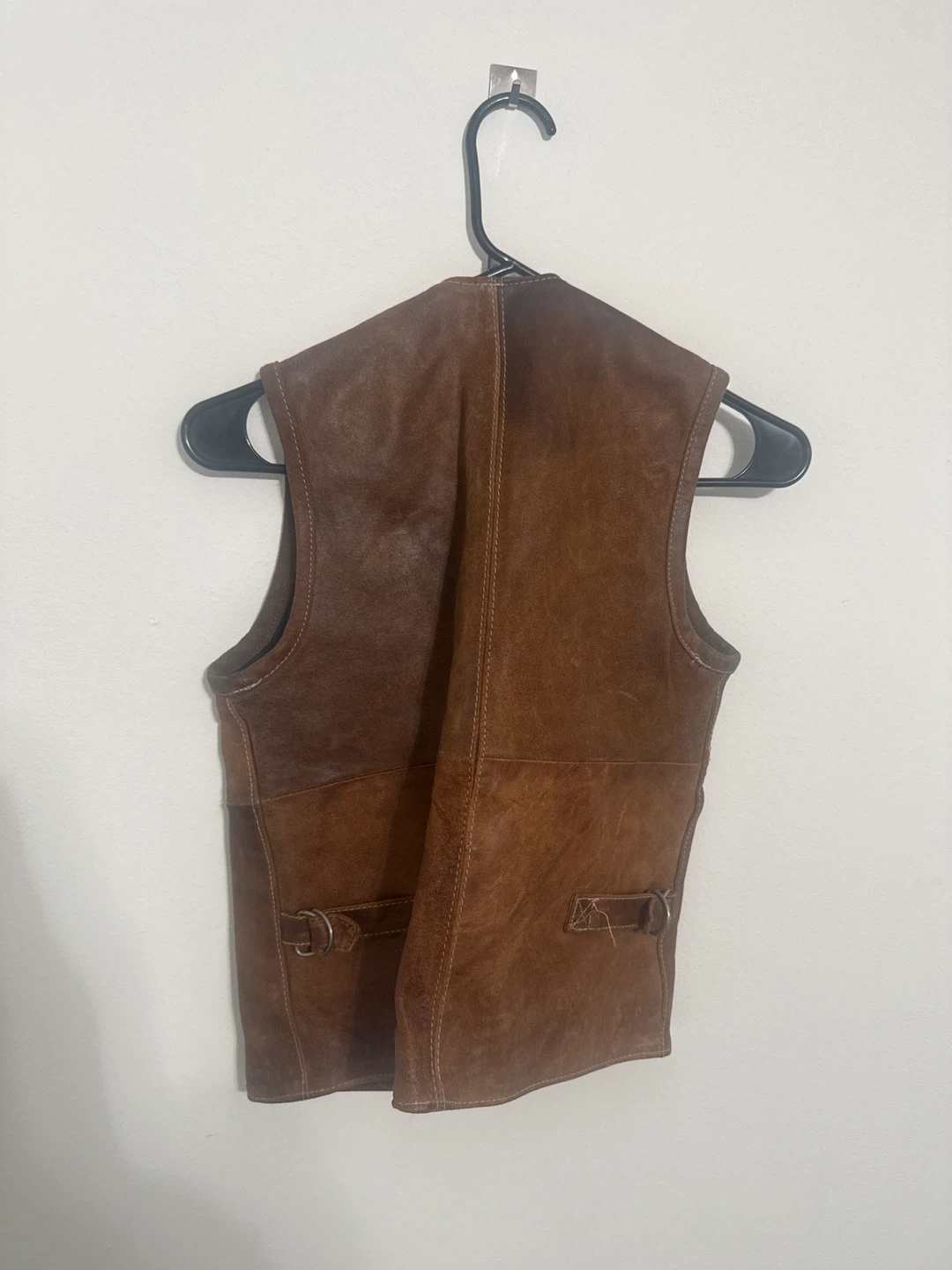 TKO Brown Leather Utility Vest - photo 3