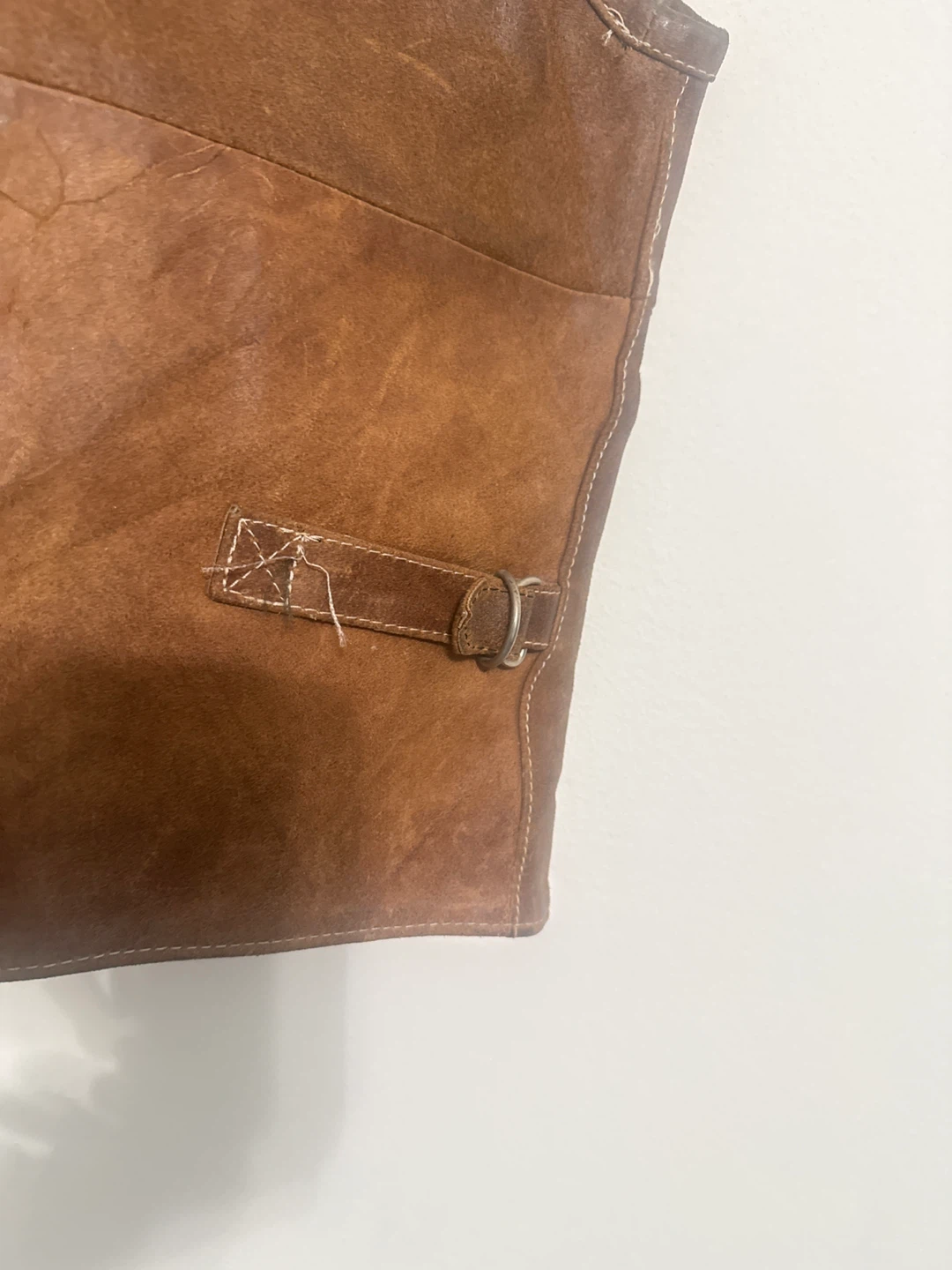 TKO Brown Leather Utility Vest - photo 5