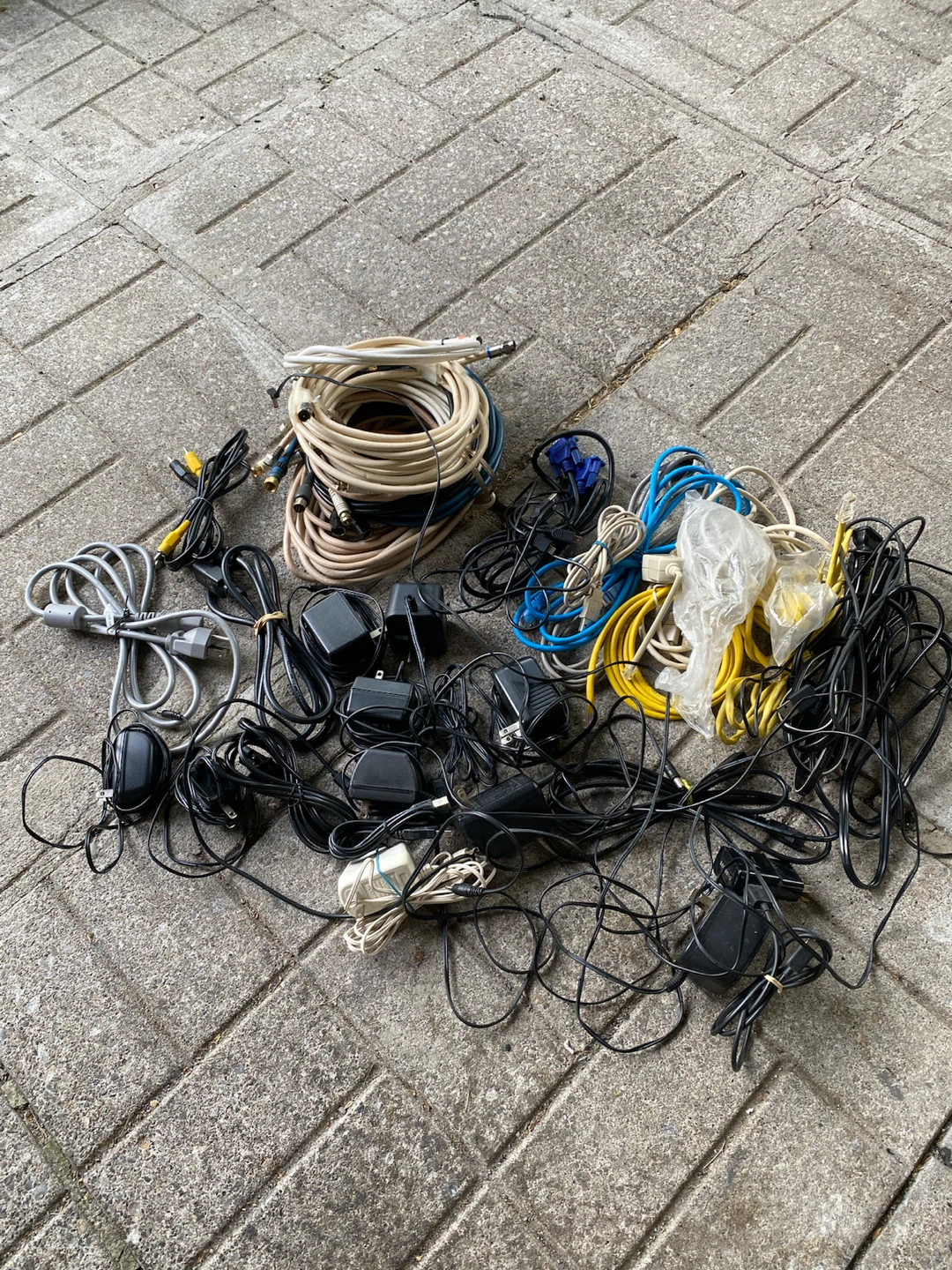 Assorted Electronics Cables and Power Adapters - photo 3