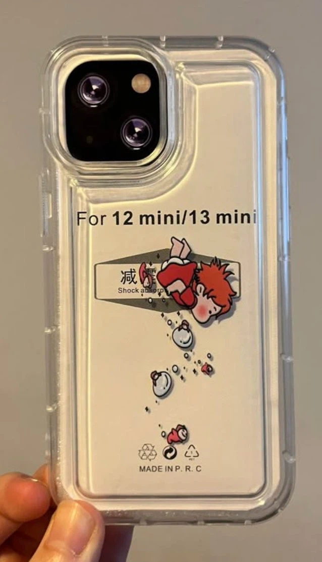 Ponyo Phone Case for iPhone 12 Mini/13 Mini