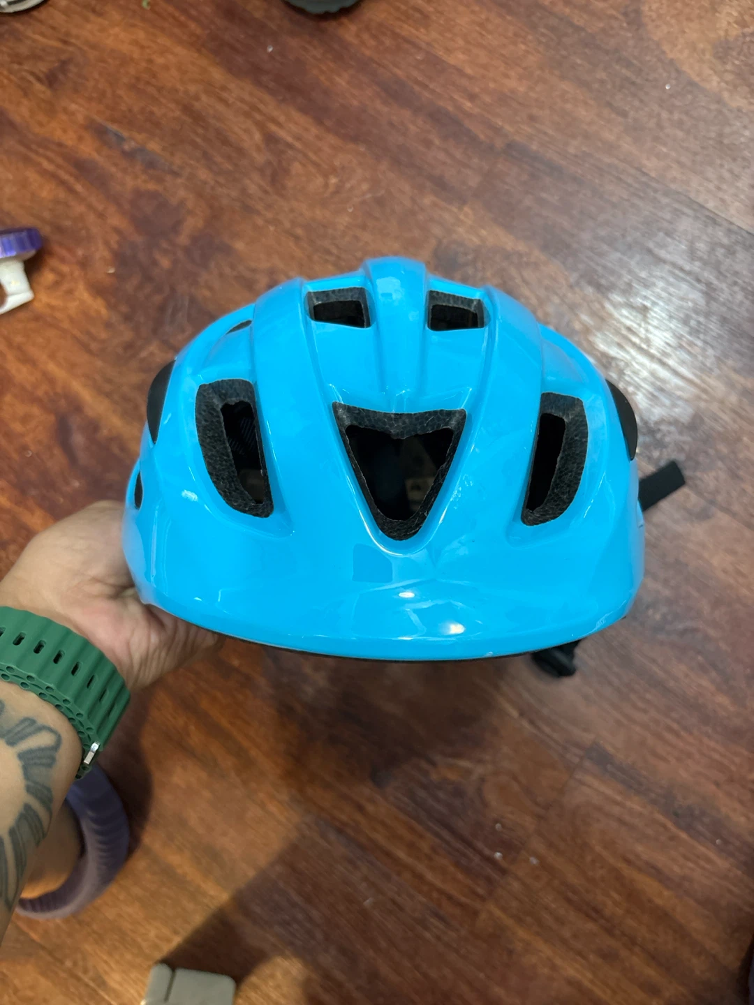 Blue Bicycle Helmet Size Medium - photo 2