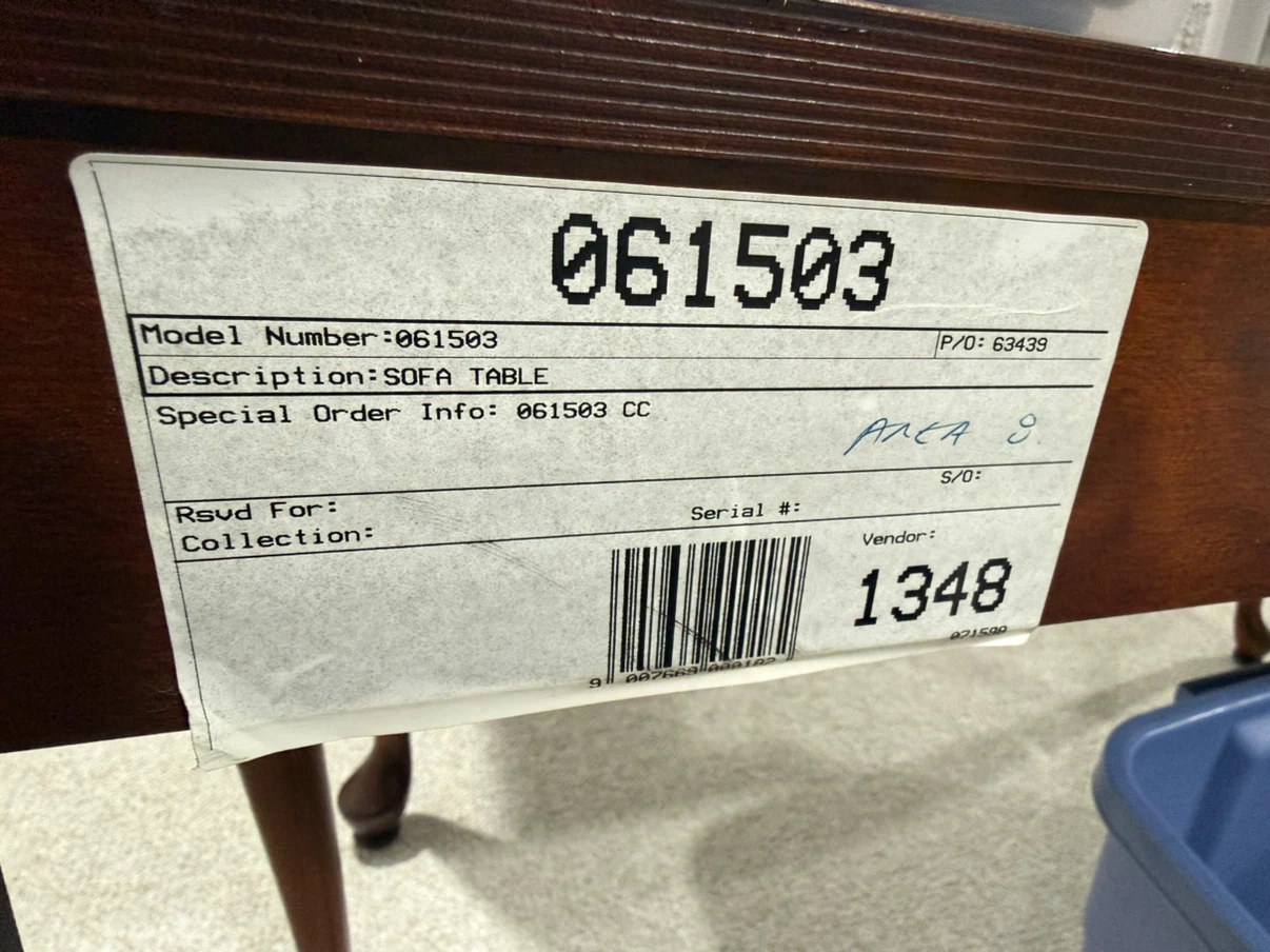 SOFA TABLE-RECTANGULAR - photo 3