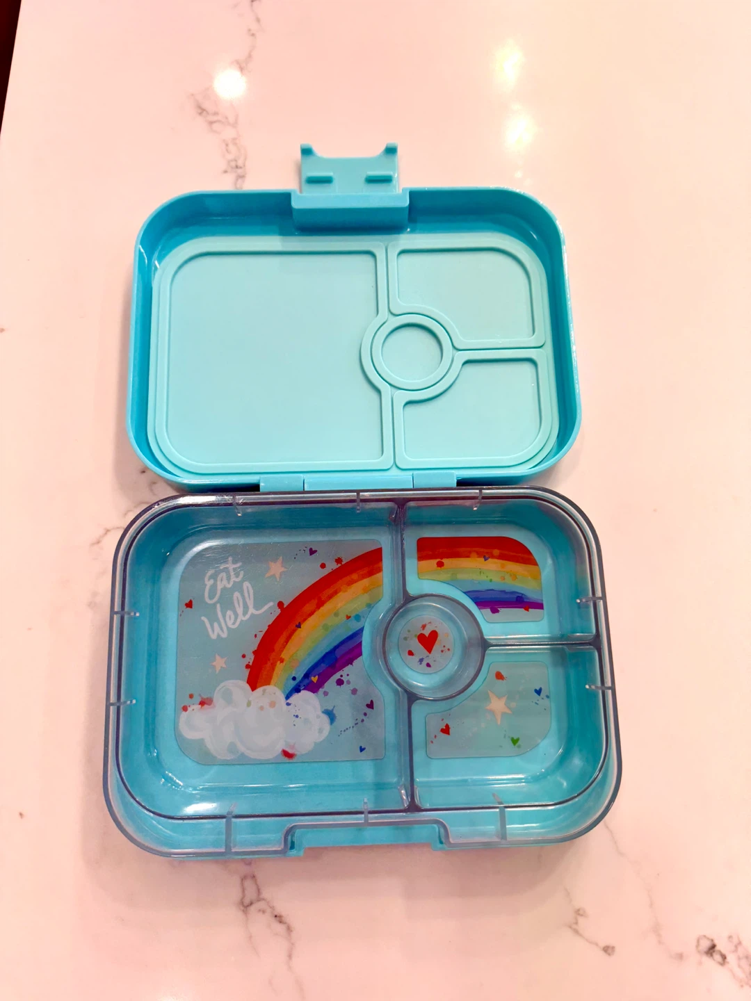 YUMBOX Bento Lunch Box - Aqua Rainbow - photo 2