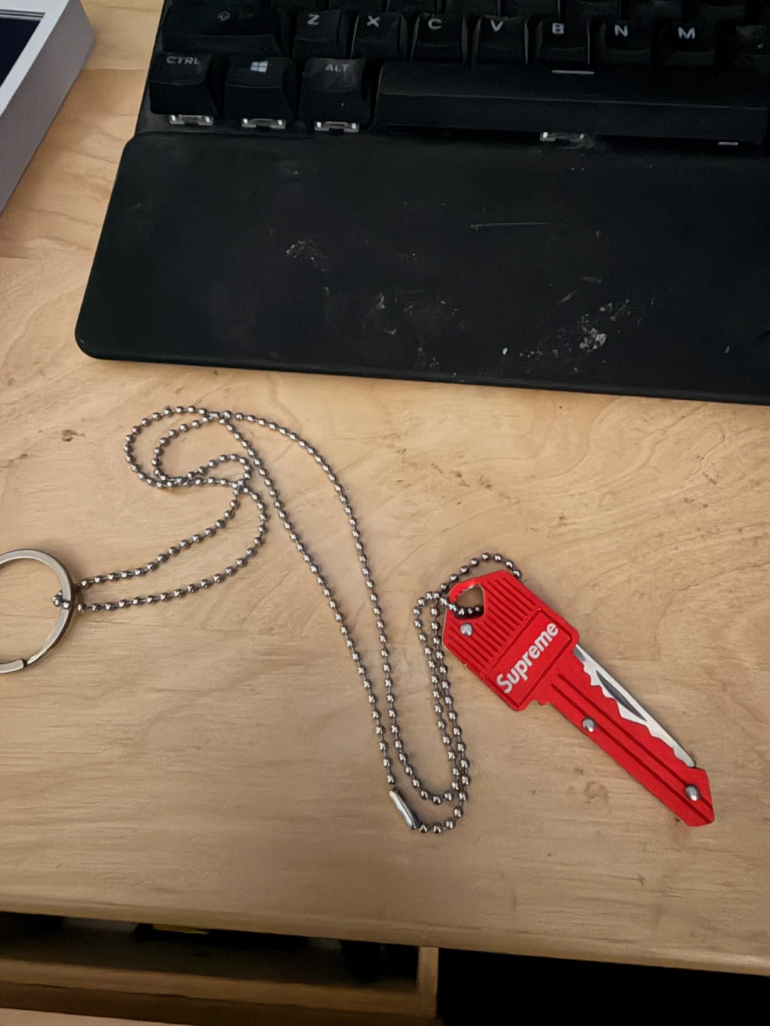 Supreme Red Key Knife