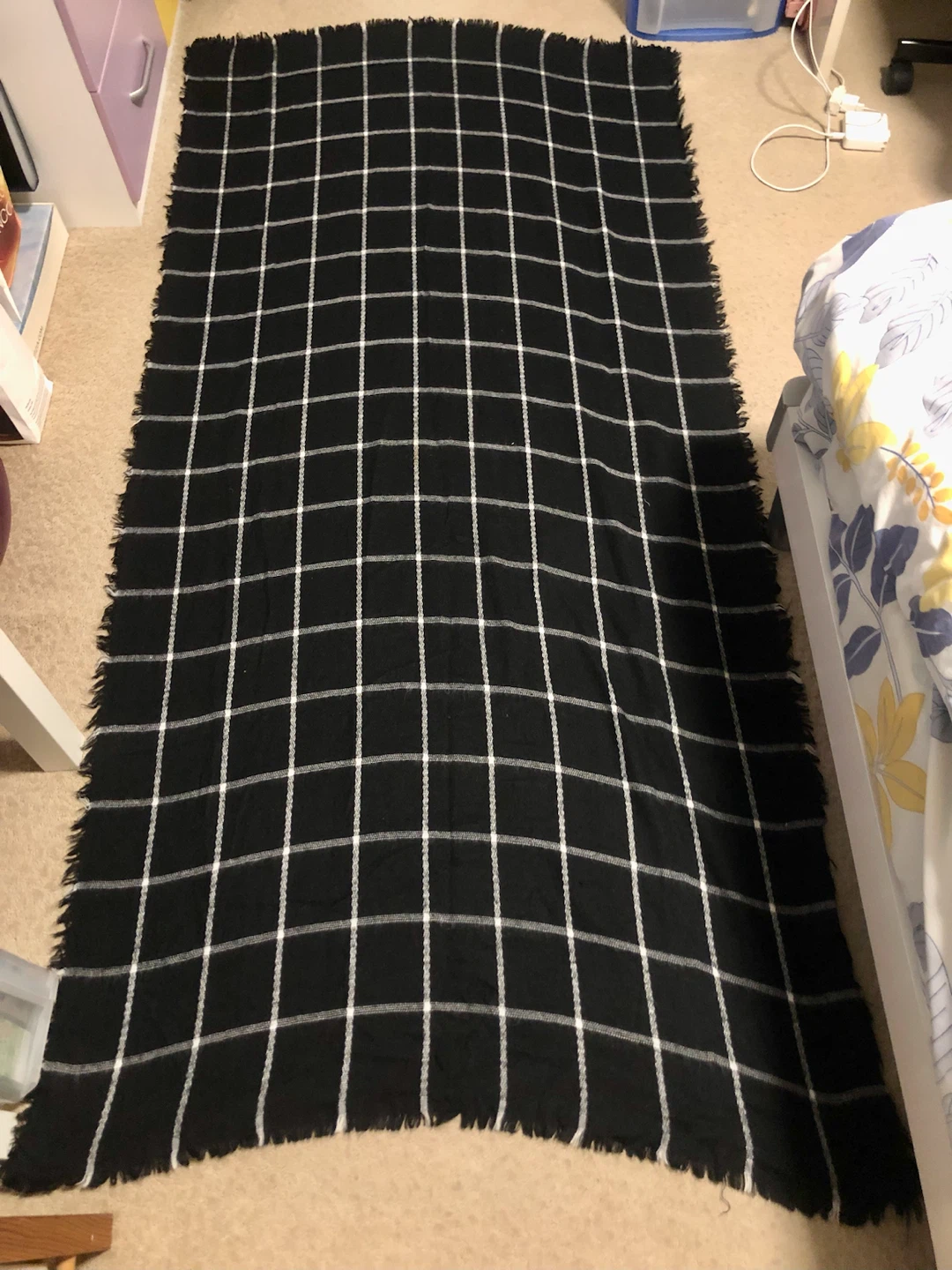 Banana Republic Checkered Blanket Scarf