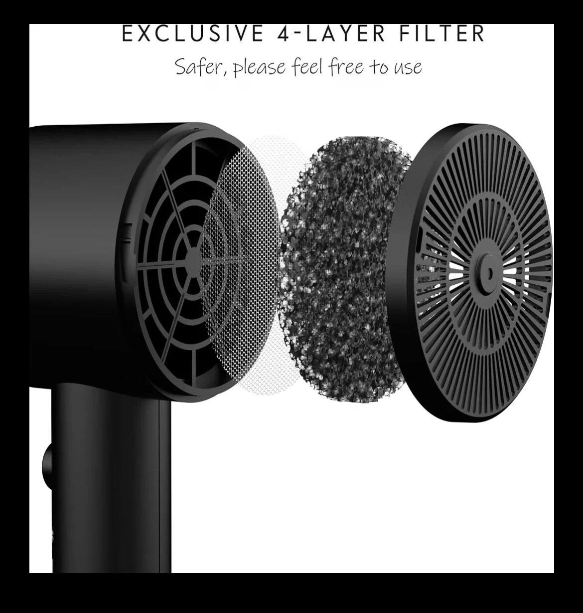 Aina Professional Hair Dryer with Diffuser - photo 3