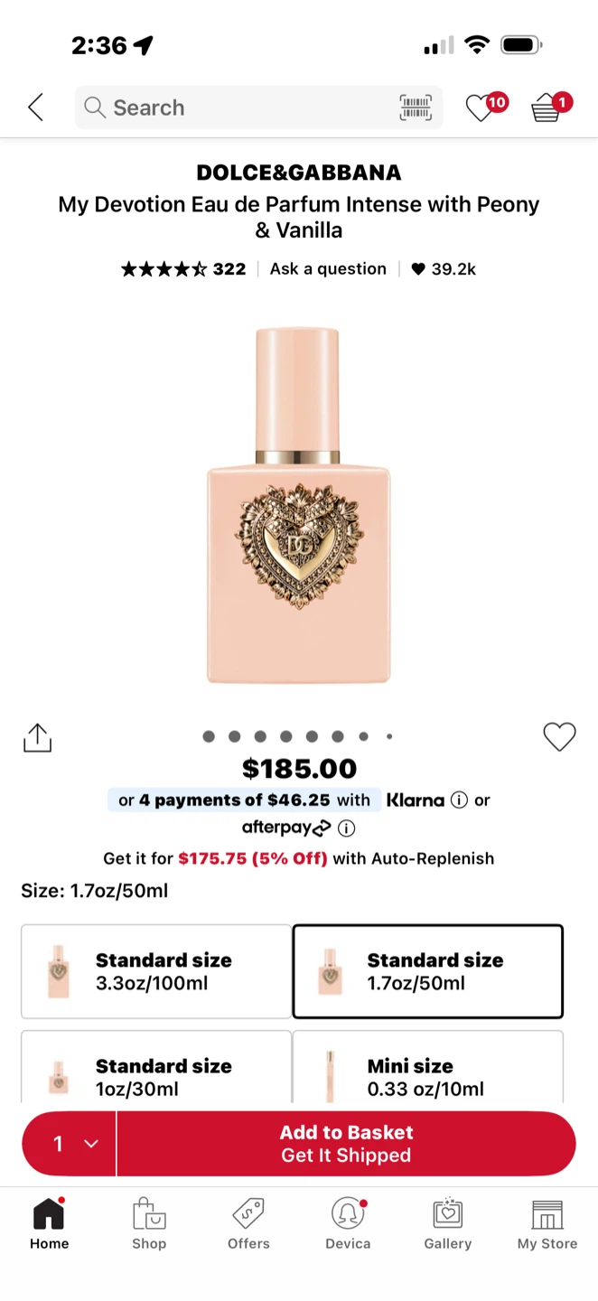 Dolce & Gabbana My Devotion Eau de Parfum Intense 50ml - photo 2