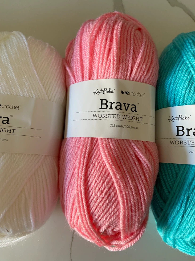 8 Spools Brava Worsted Weight Yarn - photo 4