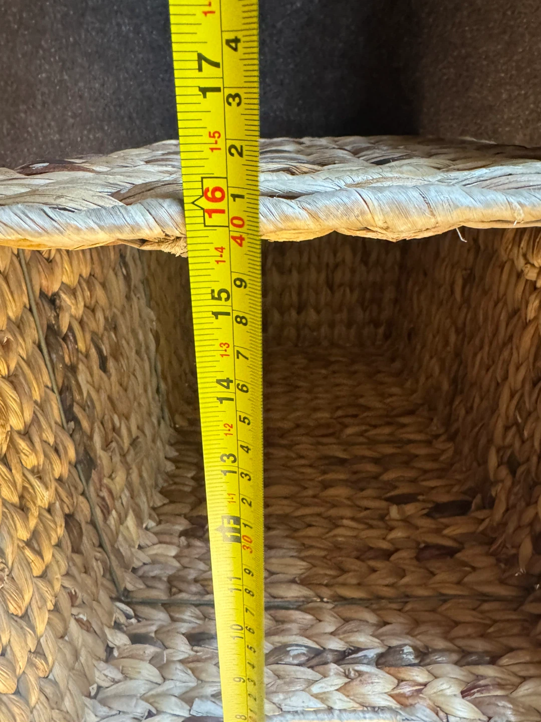 Woven Seagrass Storage Basket