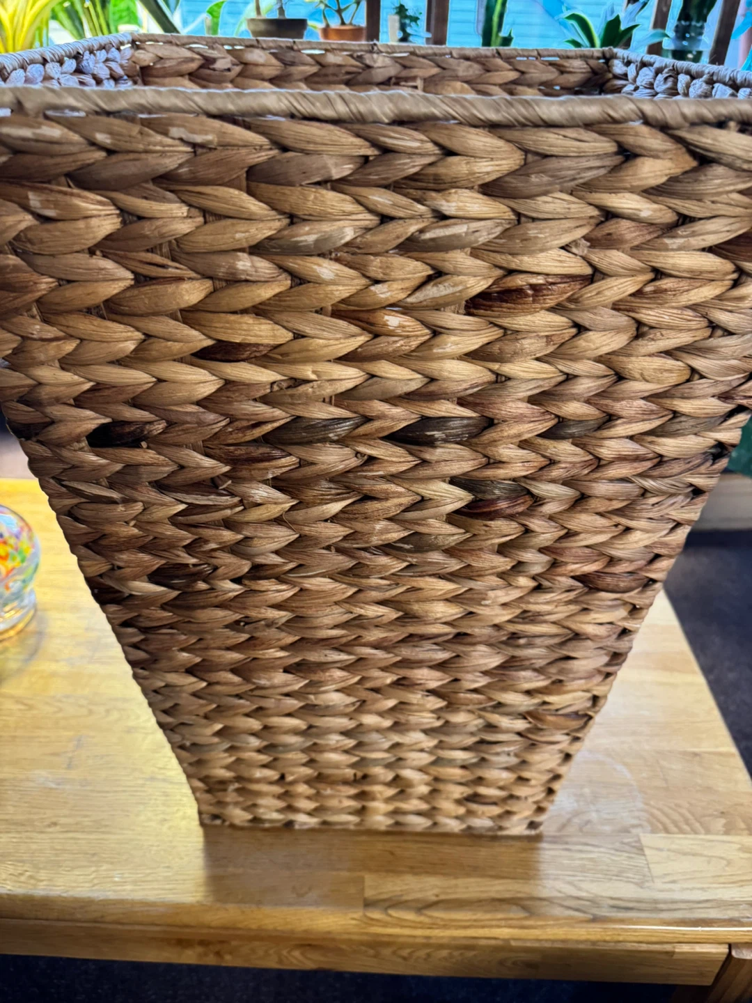 Woven Seagrass Storage Basket - photo 4