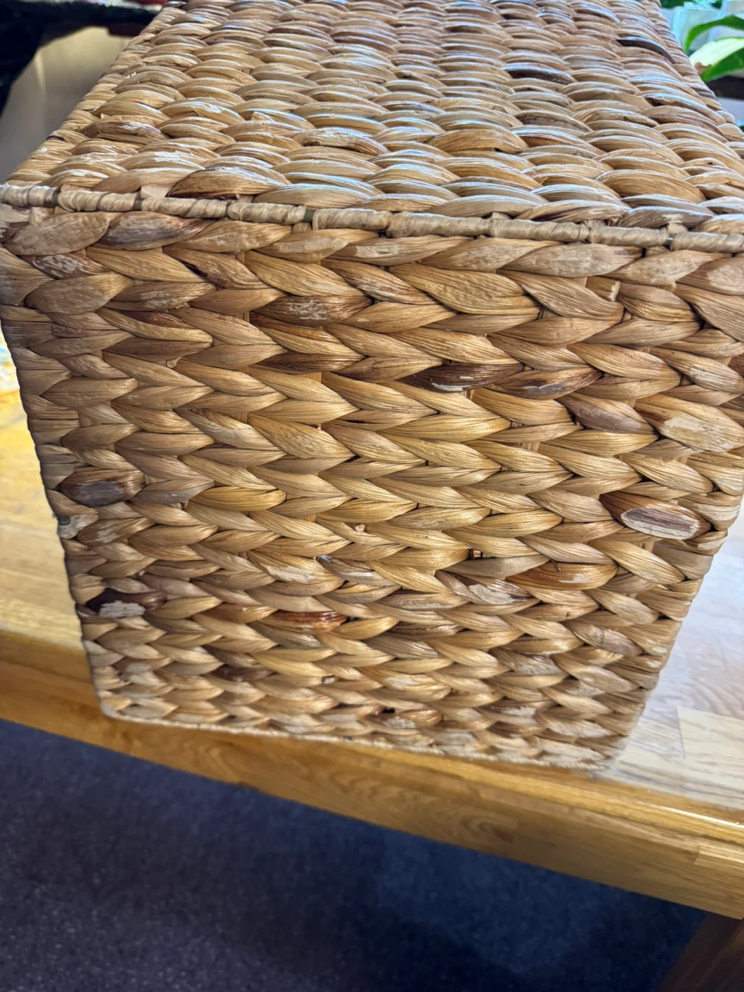 Woven Seagrass Storage Basket - photo 5