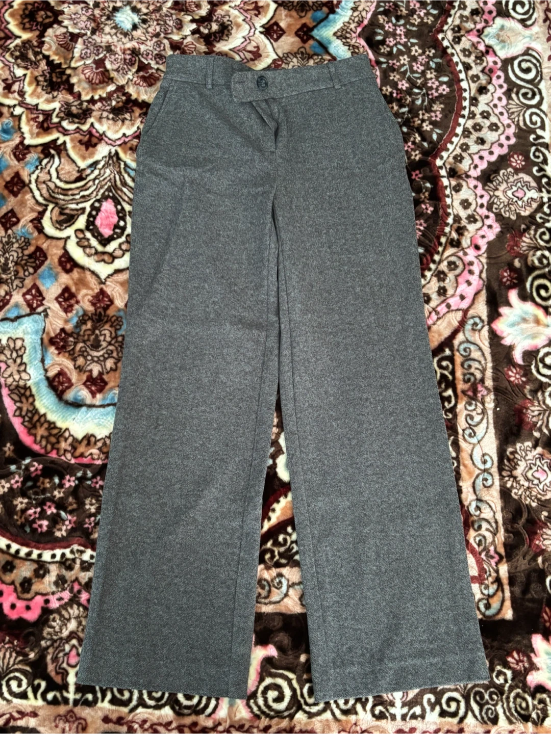 Hilary Radley Grey Trousers Size 4