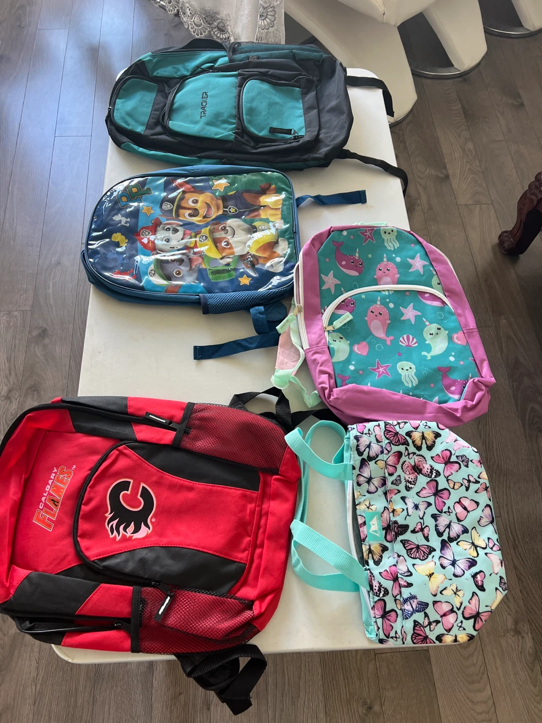 Assorted Kids Backpacks and Lunch Bag $4 each