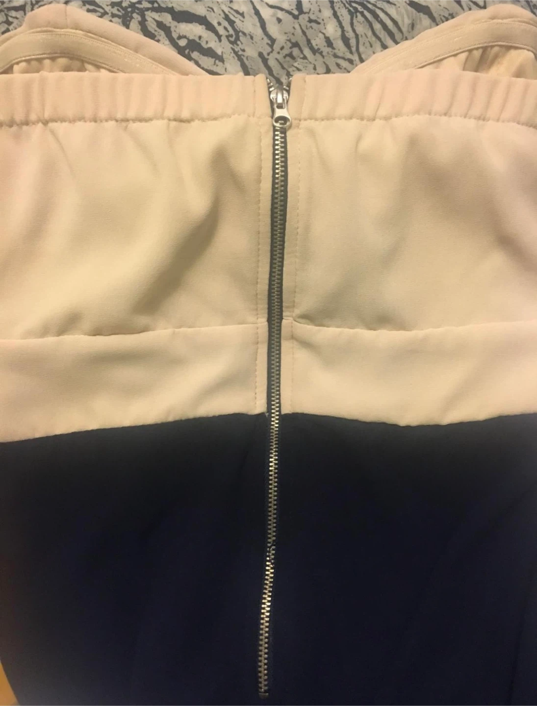 Strapless Two-Tone Formal Dress - photo 3