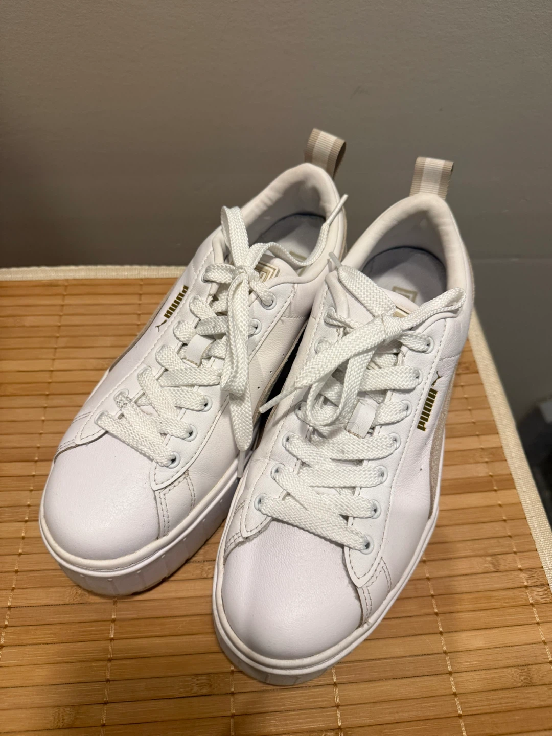 3 pair of Puma/Adidas Women's Sneakers