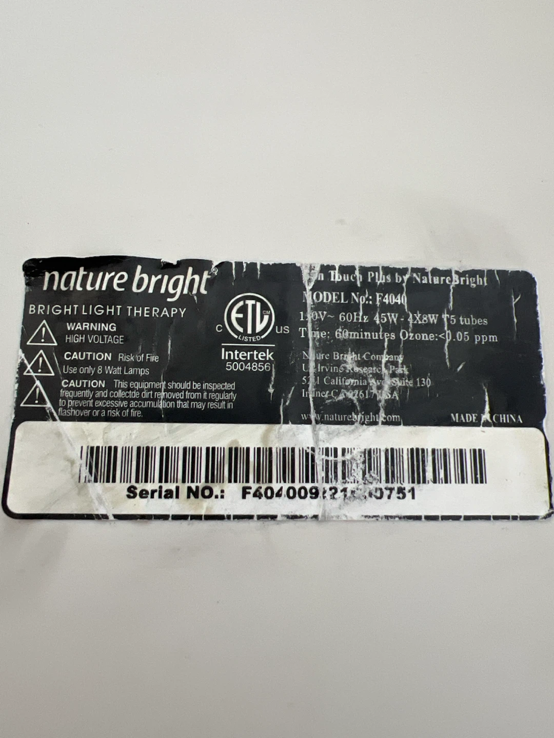 NatureBright SunTouch Plus Light Therapy Lamp - photo 4