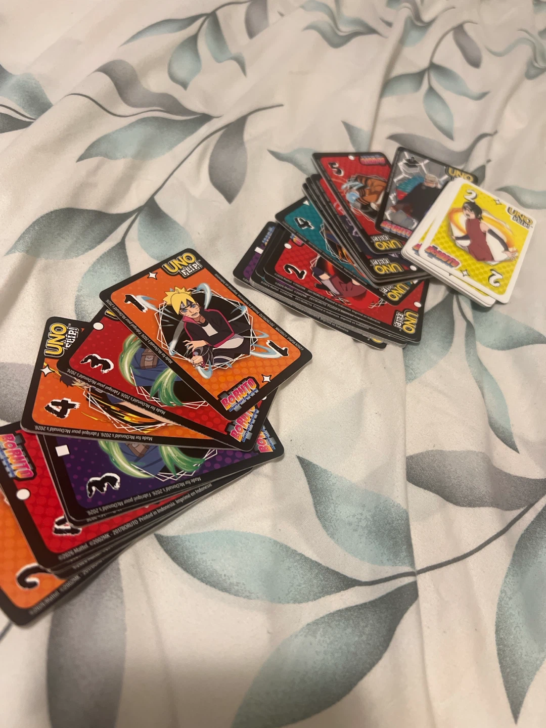 LIMITED EDITION ‼️Mattel UNO Flip! Boruto Card Game - photo 2