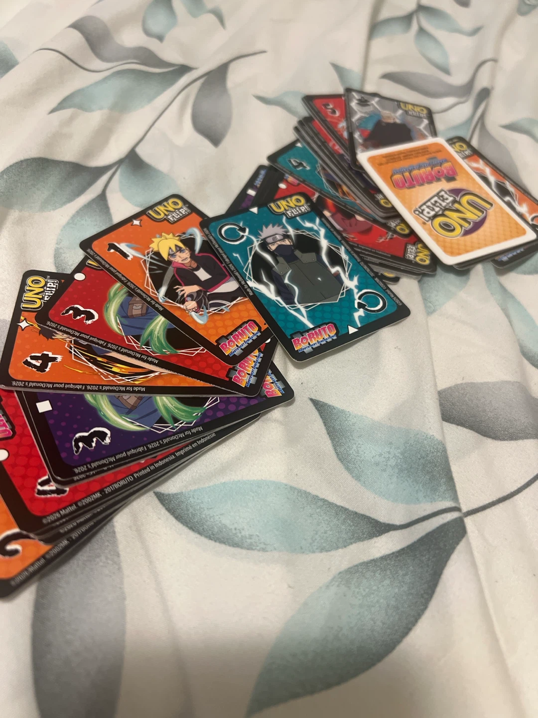 LIMITED EDITION ‼️Mattel UNO Flip! Boruto Card Game - photo 3