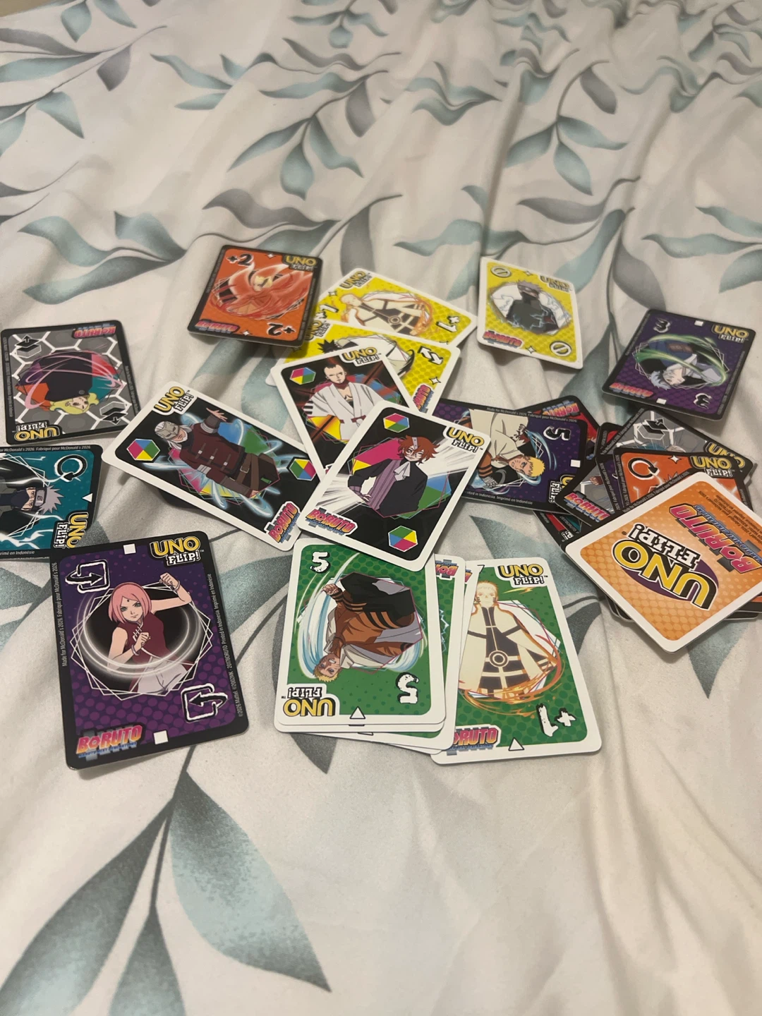 LIMITED EDITION ‼️Mattel UNO Flip! Boruto Card Game - photo 4