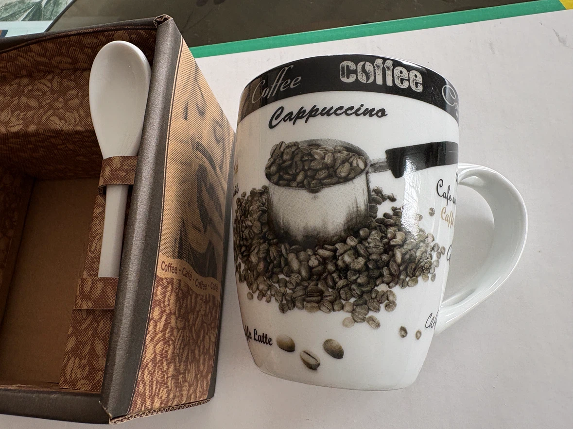Cappuccino Mug with Spoon Set - photo 2