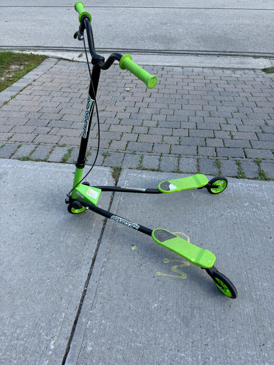 Sporter Swing Scooter Green