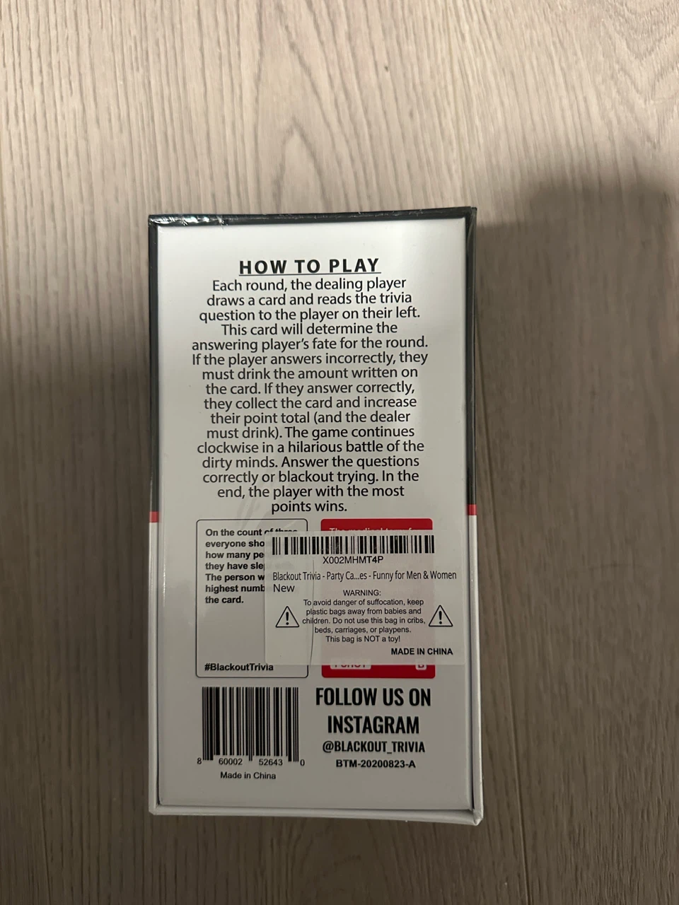 Blackout Trivia Party Game - photo 4