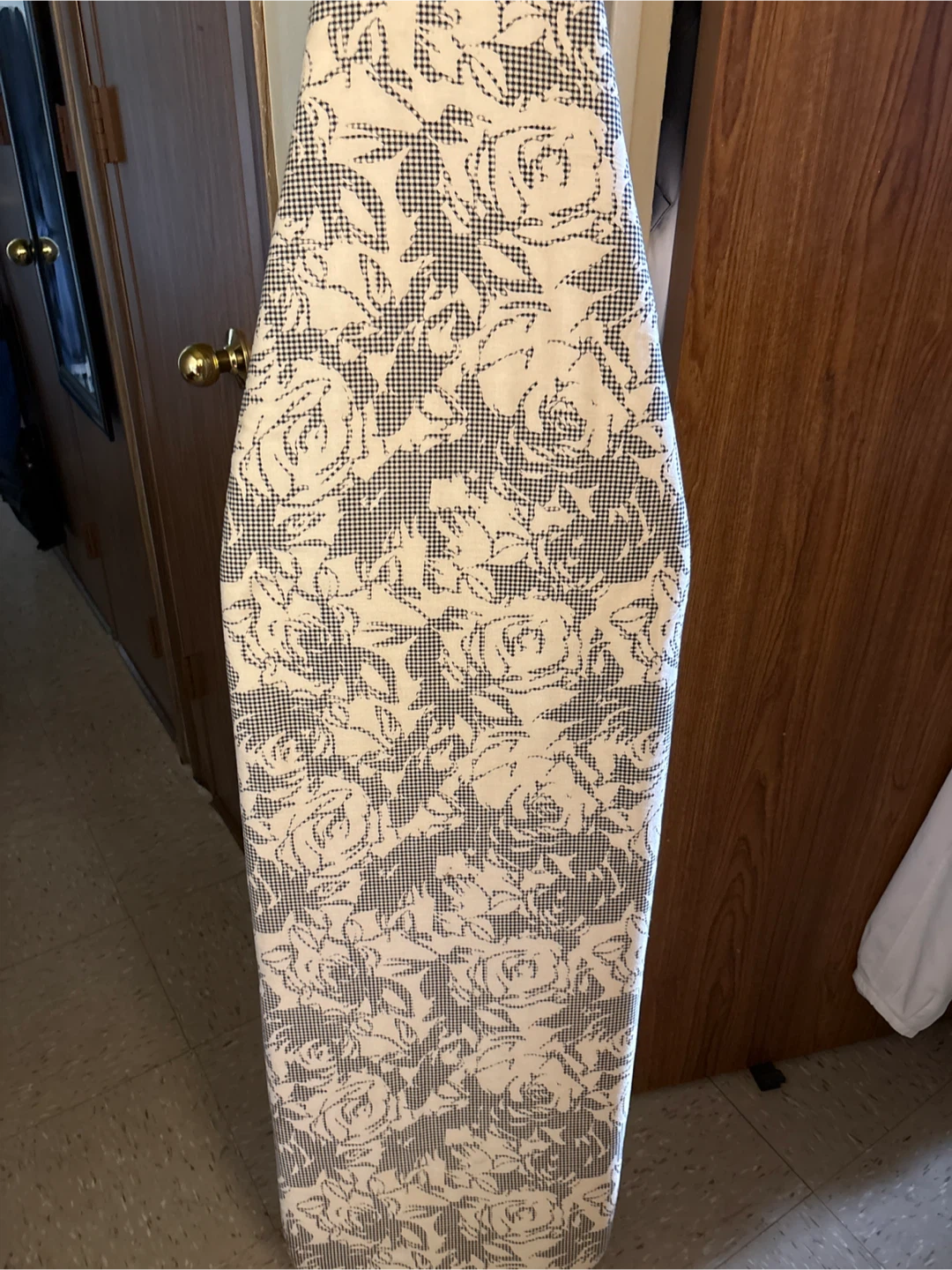 Floral Print Ironing Board